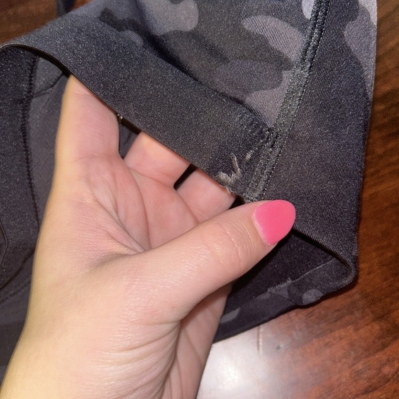 All In Motion Camouflage Padded Zip Front Sports Bra - Picture 3 of 5